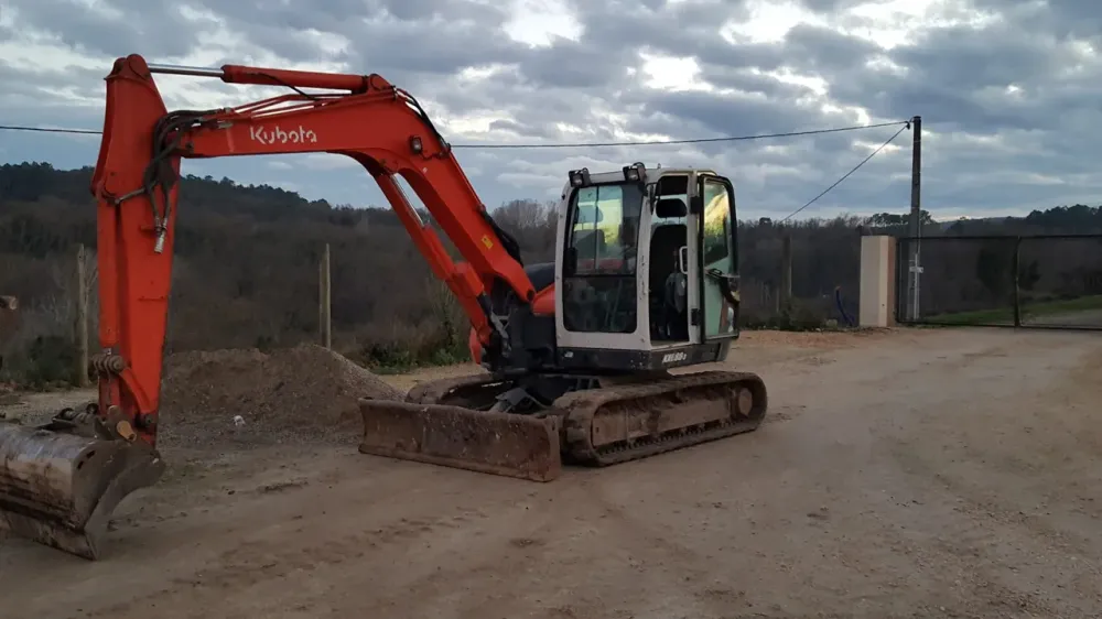 machine terrassement